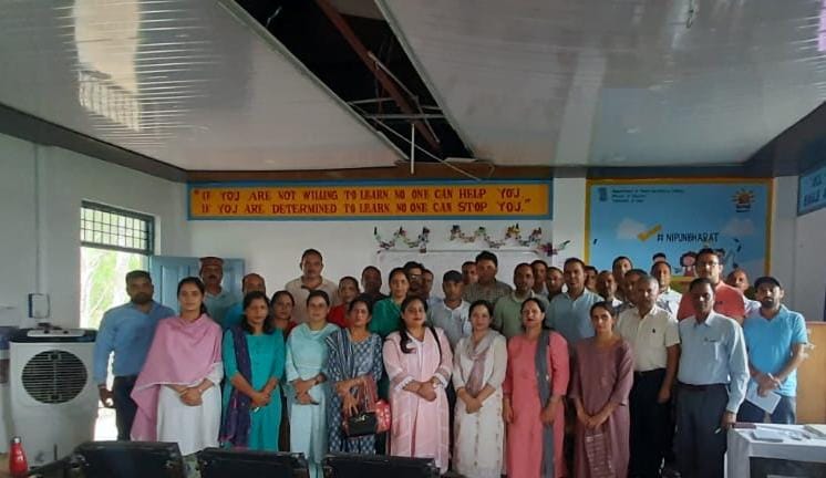 बीआरसी कार्यालय धुंदन में स्कूल हेल्थ एंड वैलनेस प्रोग्राम एमआईएस मोबाइल एप्प की दो दिवसीय कार्यशाला का हुआ समापन