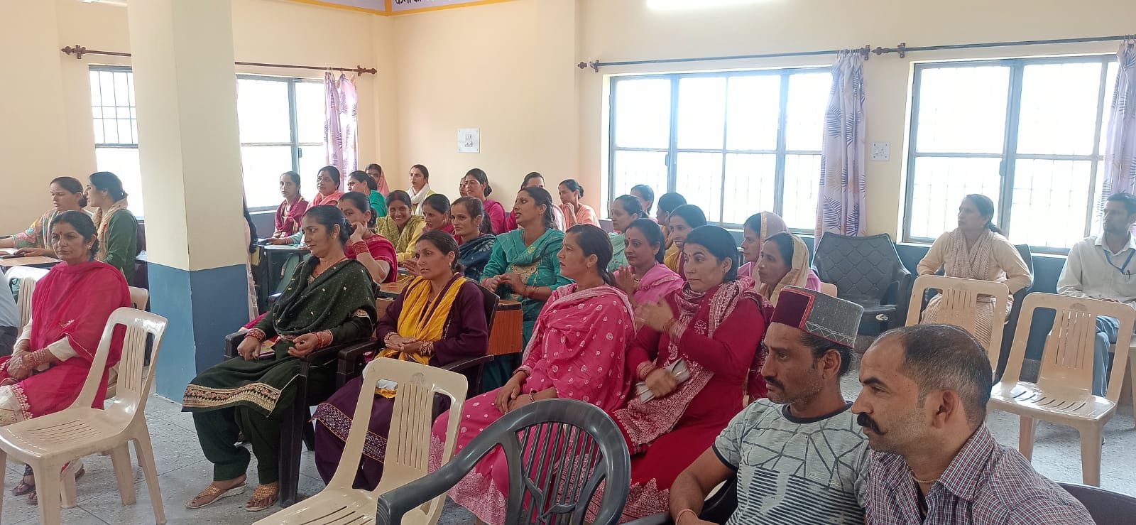 बुघार विद्यालय में स्कूल प्रबंधन समिति की कार्यकारिणी में खेमराज को बनाया गया एस एम सी प्रधान