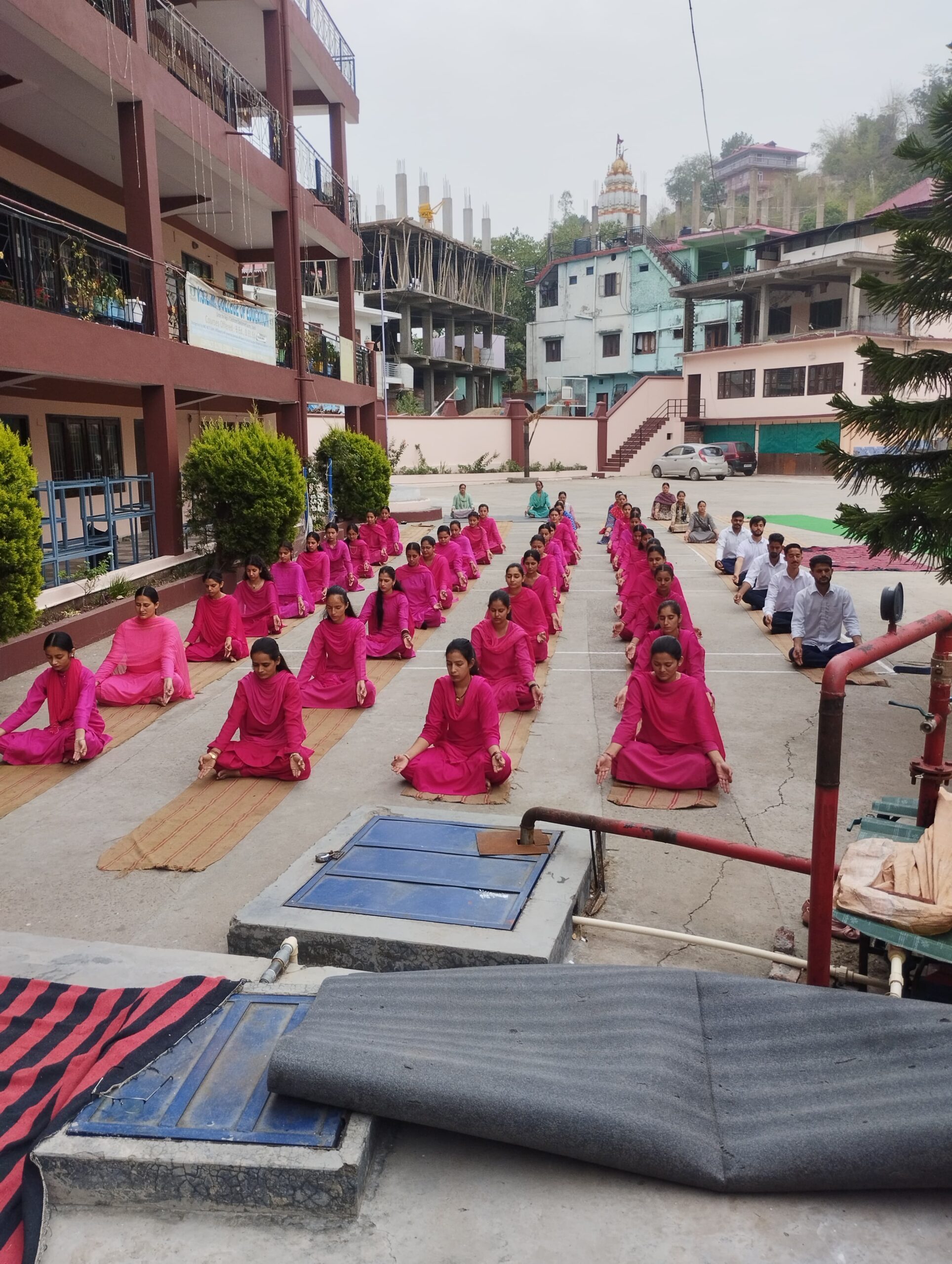 वीएसएलएम कॉलेज ऑफ़ एजुकेशन चंडी में भी मनाया गया अंतर्राष्ट्रीय योग दिवस