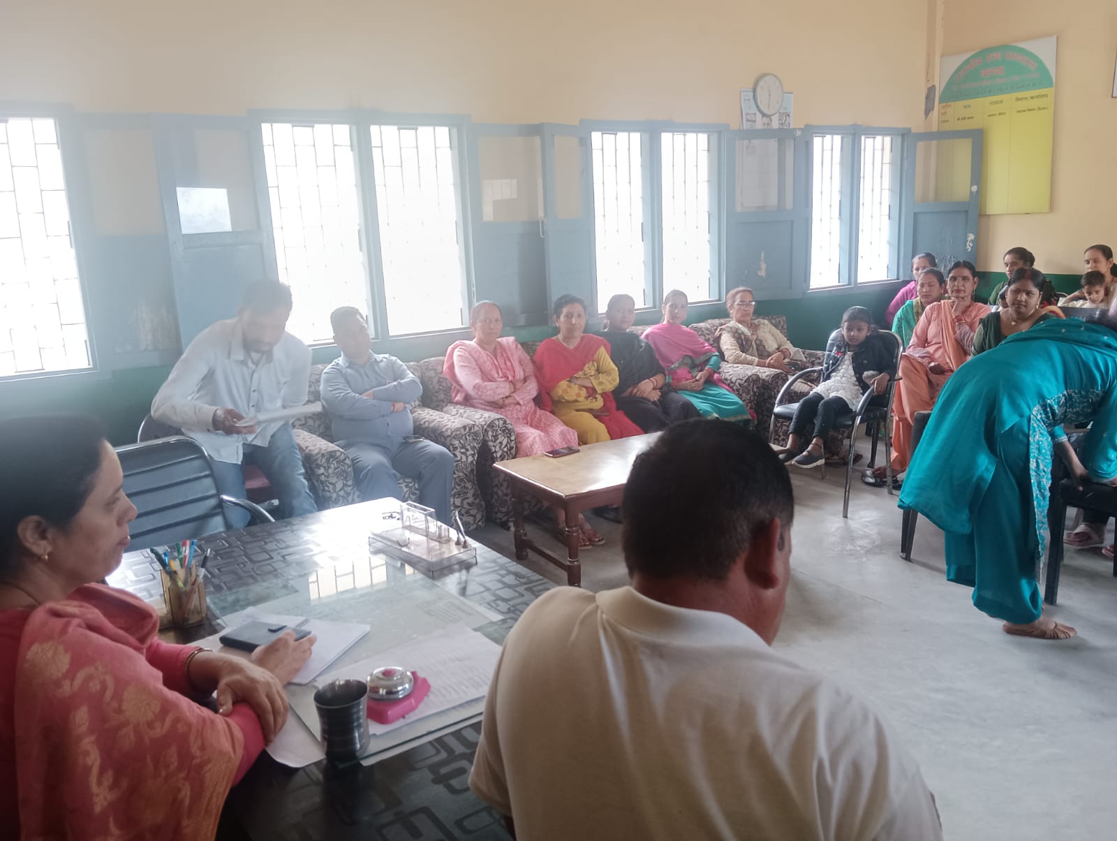 बागा पाठशाला में लालमन को चुना गया स्कूल प्रबंधन समिति का प्रधान