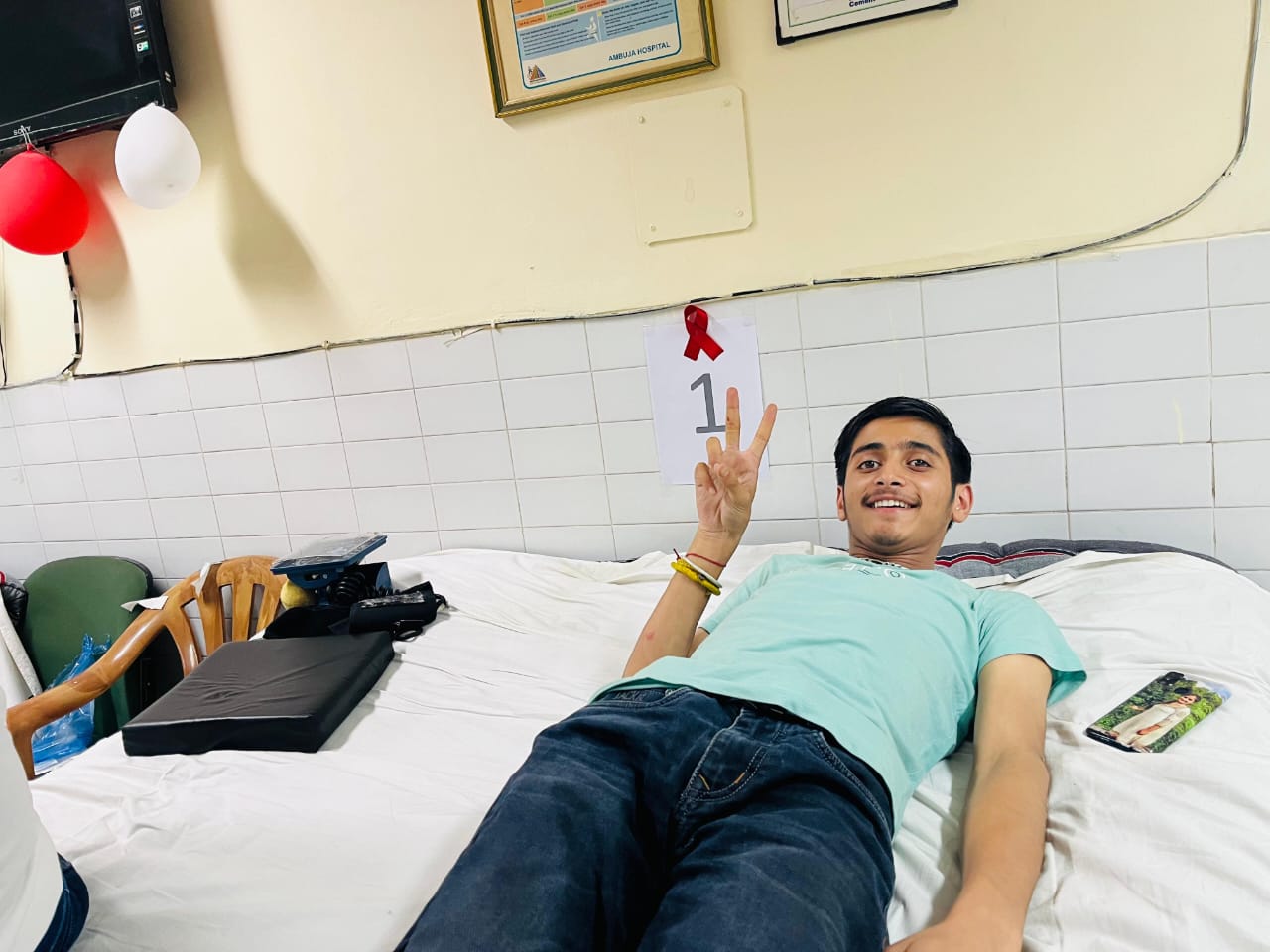 अंबुजा फाउंडेशन द्वारा अंबुजा अस्तपाल दाड़लाघाट में रक्तदान शिविर का आयोजन