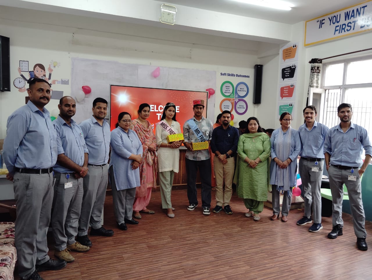 अंबुजा आईटीआई दाड़लाघाट में शॉर्ट टर्म&nbsp; बैच के प्रशिक्षुओं के स्वागत करने के लिए भव्य फ्रेशर्स पार्टी का हुआ आयोजन