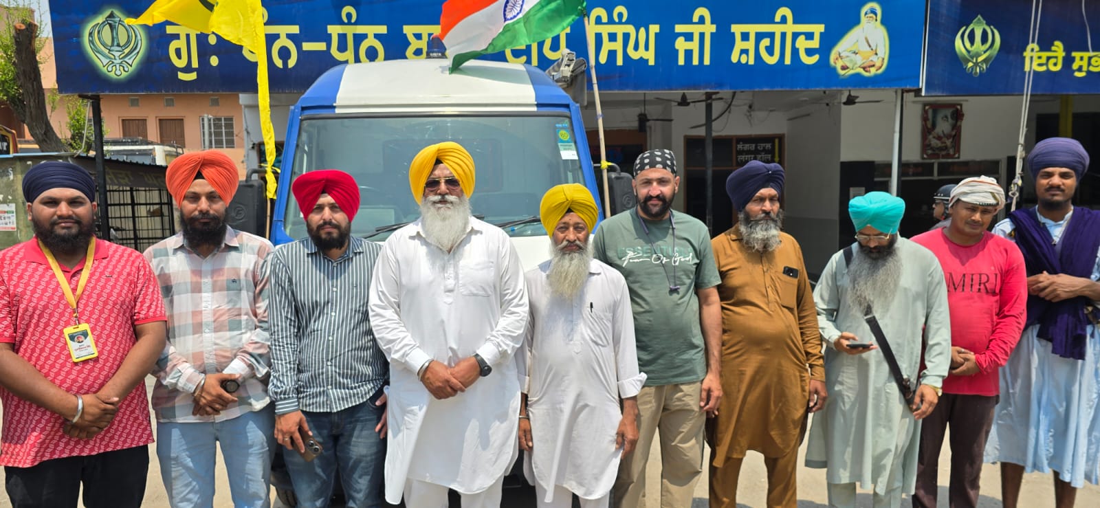 युद्ध में राहत के लिए गुरद्वारा बाबा दीप सिंह जी शहीद ने किये कमर-कस्से