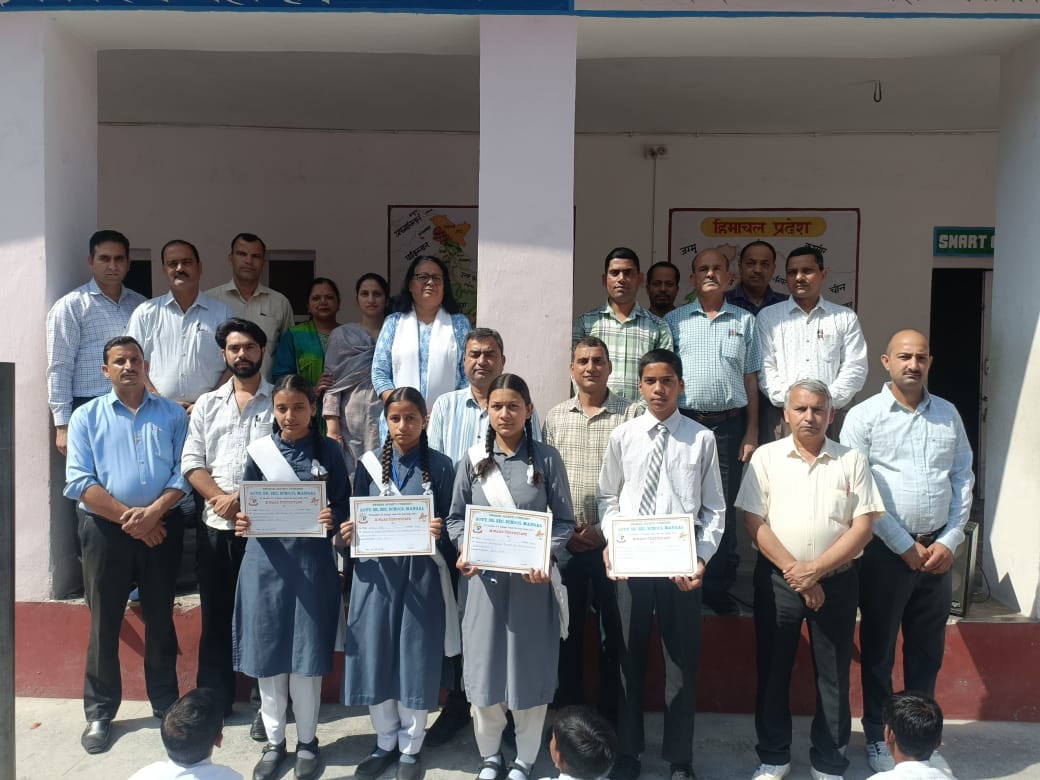 स्वर्ण जयंती उत्कृष्ट राजकीय वरिष्ठ माध्यमिक पाठशाला मांगल का परिणाम रहा 80%