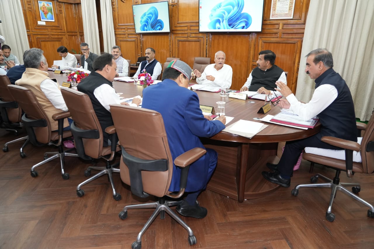 एक हजार पशु मित्रों की होगी भर्ती -हिमाचल मंत्रिमंडल की बैठक में हुए अहम निर्णय