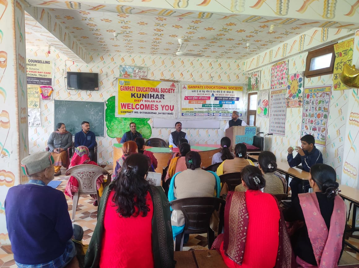 दिव्यांगजनों के अधिकार पर गणपति एजुकेशन सोसायटी में विधिक सेवा प्राधिकरण सोलन द्वारा कार्यक्रम आयोजित ।