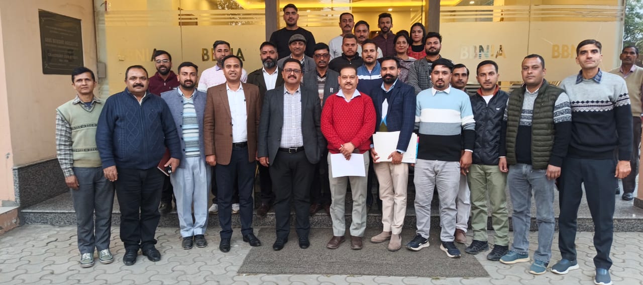 बद्दी में जिला पटवारी कानूनगो महासंघ की त्रैमासिक बैठक हुई आयोजित