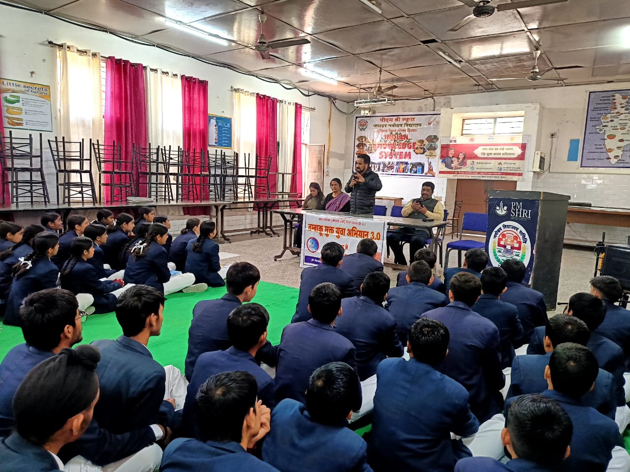 पीएम श्री जेएनवी कुनिहार में तंबाकू मुक्त युवा अभियान 3.0 का आयोजन