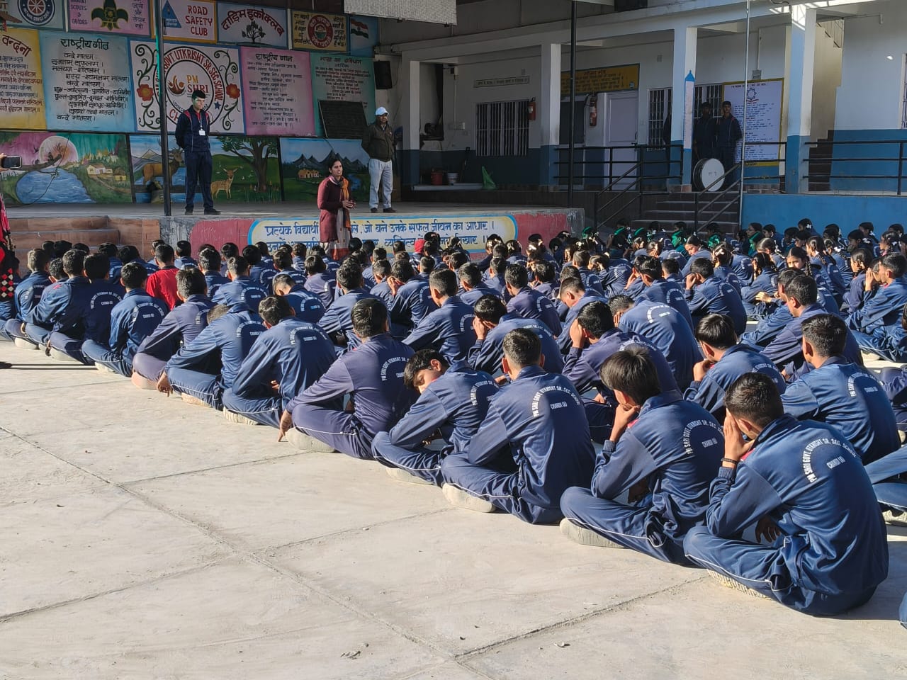 चंडी (अर्की) विद्यालय में विद्यार्थियों को “एक भारत, श्रेष्ठ भारत” की दी जानकारी