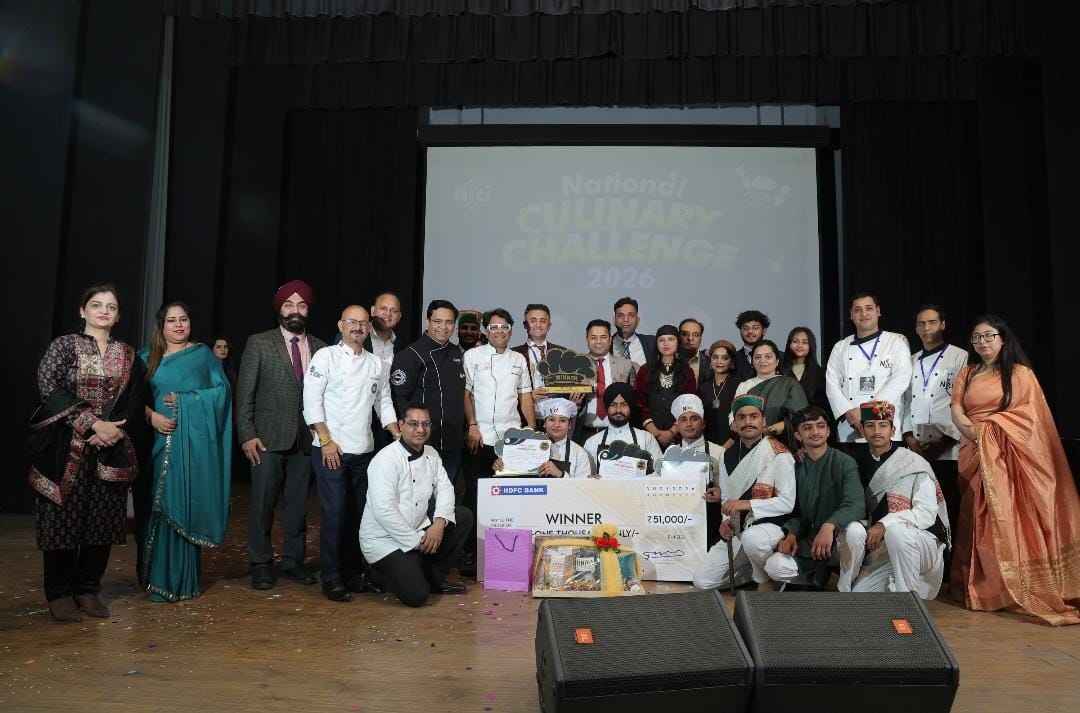 NFCI के NCC–2026 ग्रैंड फिनाले में चमके युवा शेफ्स, सोलन की टीम रही विजेता