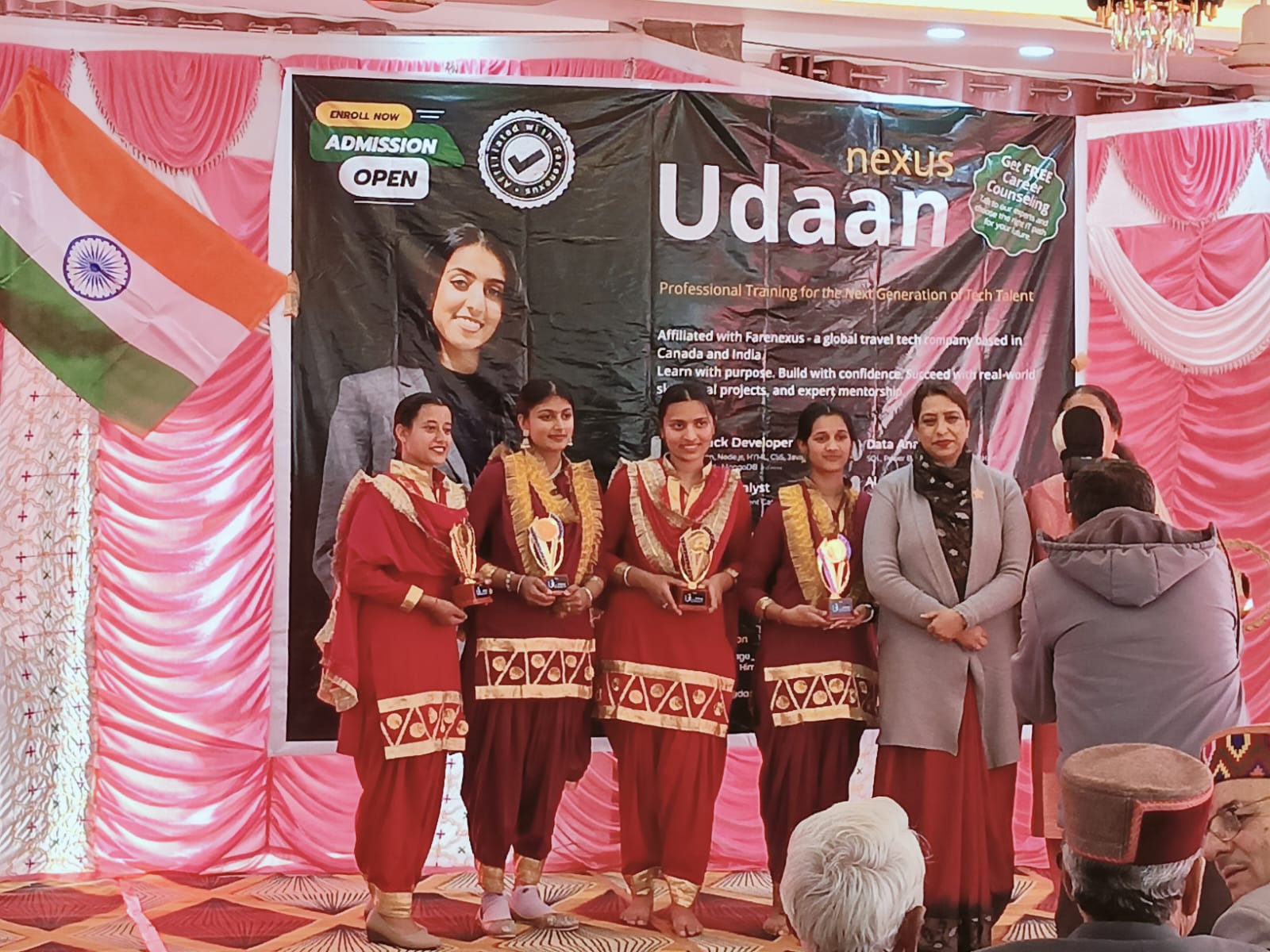 नेक्सस उड़ान का प्रथम दीक्षांत समारोह संपन्न।